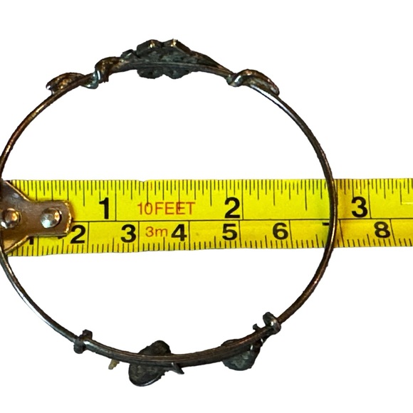 Alex and Ani Endless Knot Bangle Wrap Bracelet in Rafaelian Silver Over Copper - Picture 5 of 9